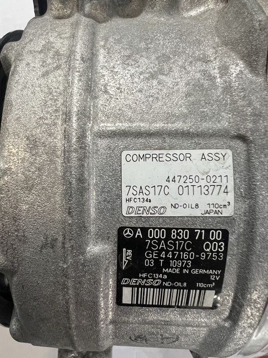 Compresor AC CLima MERCEDES A0008307100 A0008303702