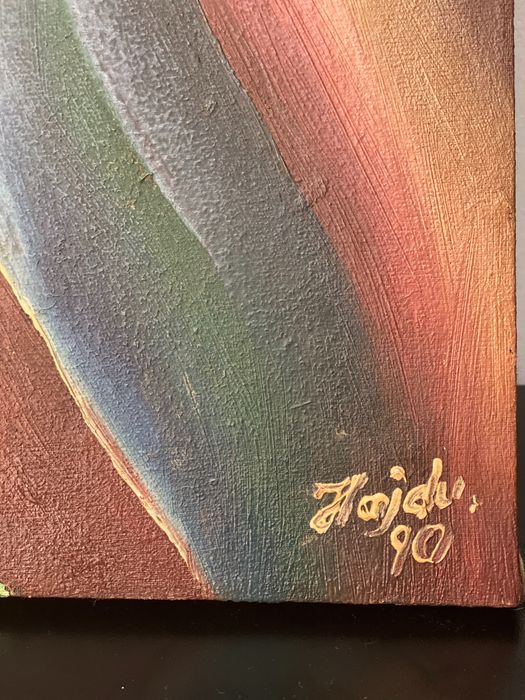 Pictura ulei pe pânza 1990