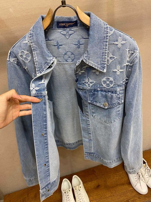 Geaca de blugi Louis Vuitton premium