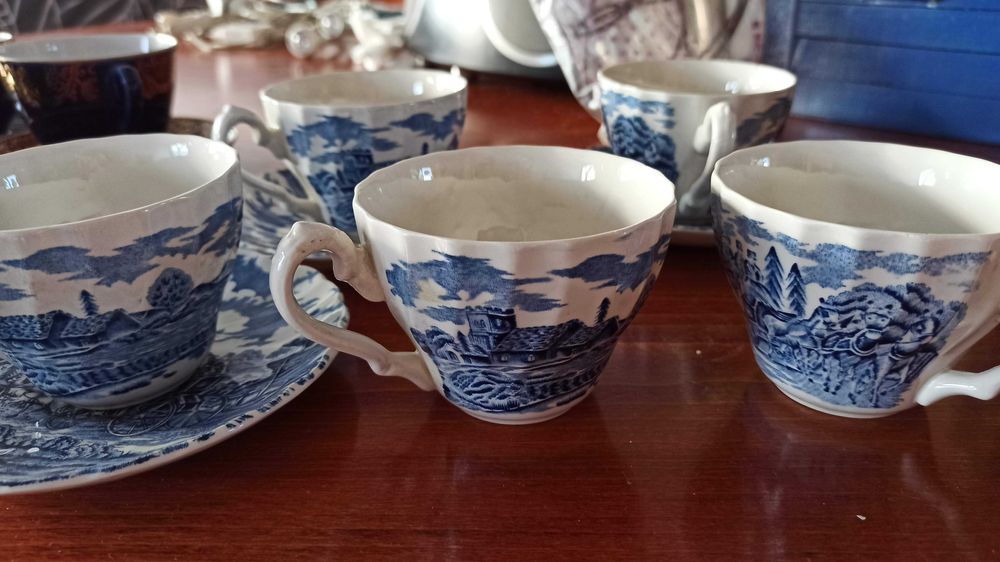 керамичен сервиз за чай Royal Mail Fine Staffordshire Myott