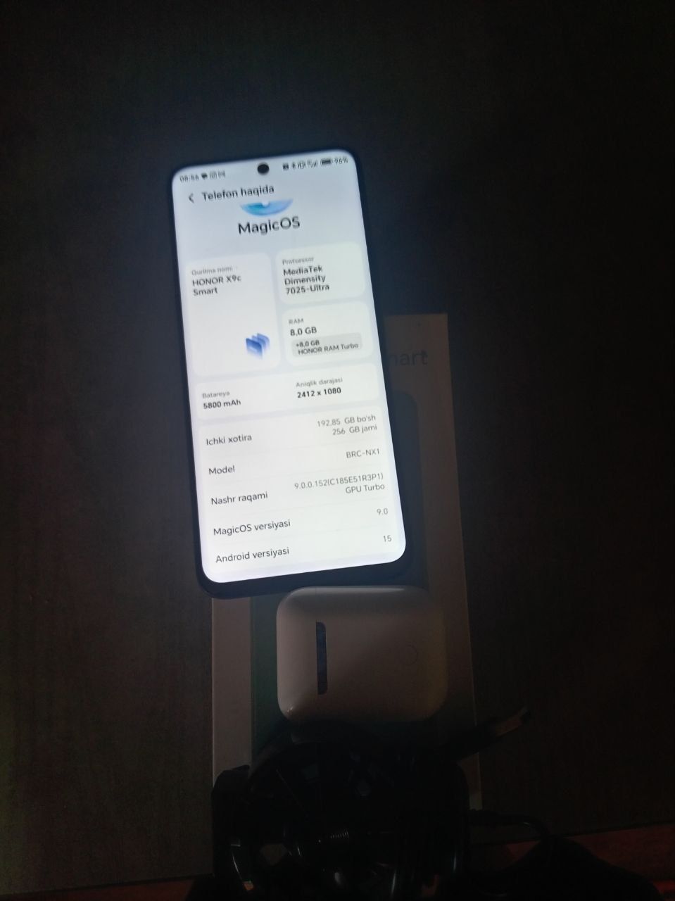 Honor x9c smart 5g