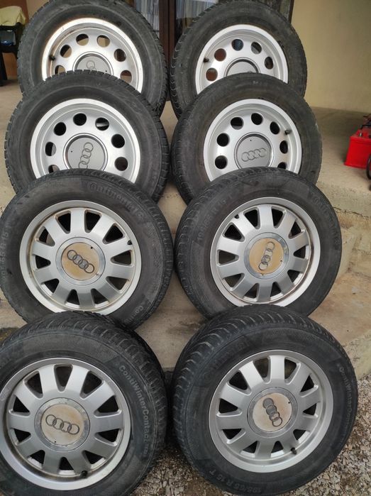 Jante aluminiu Audi R15 cauciucuri iarna