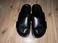 Walk London Leather Sandals Black - EU44