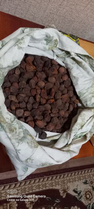 Сушёные урюк и яблоки