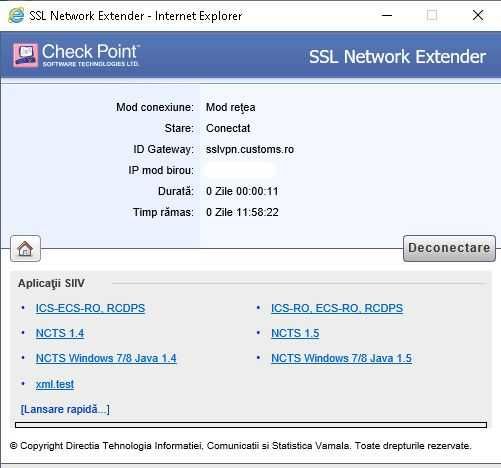 Instalez UUMDS UMG AES ICS ECS RCDPS NCTS, EU LOGIN, comisionar vamal