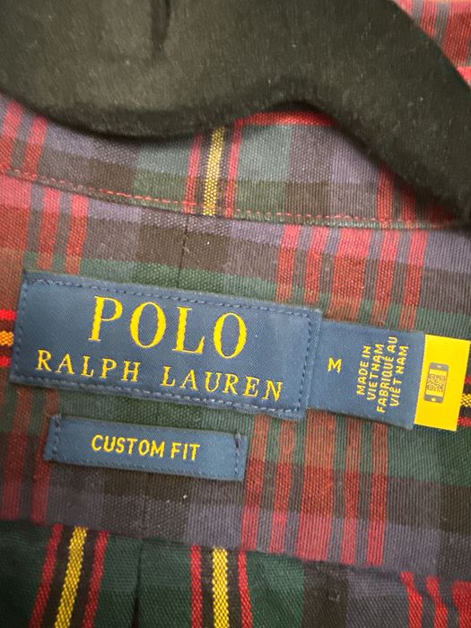 Ralph Lauren Polo чисто нова риза с QR код, размер М, оригинална
