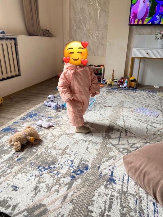 Зимние комбинезон для девочек
