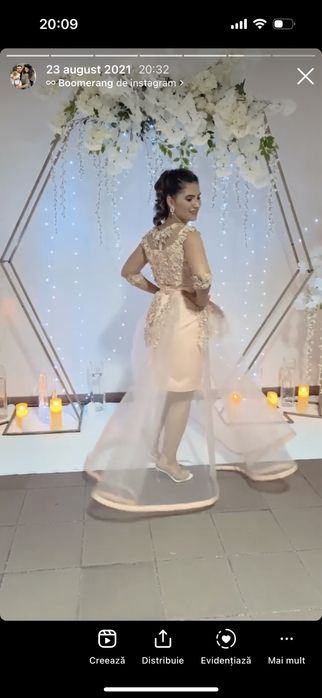 Rochița de seara lunga elegantă