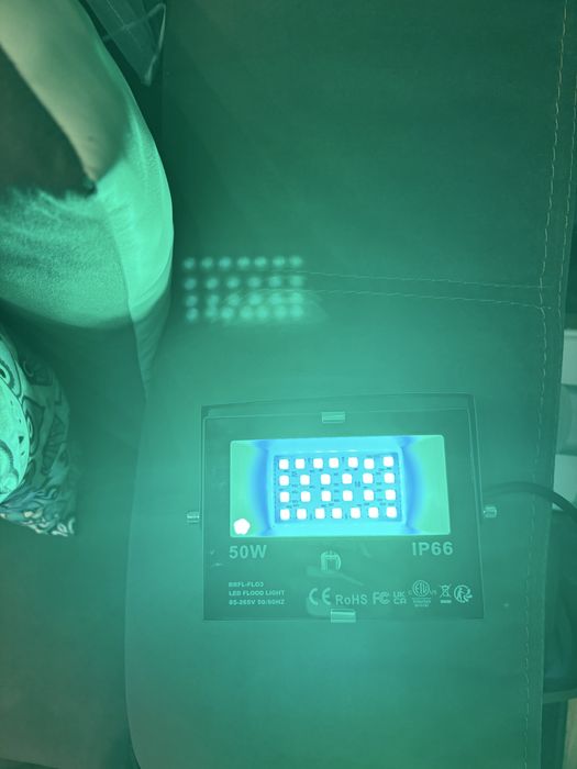 50w Led прожектор със сменяеми цветове