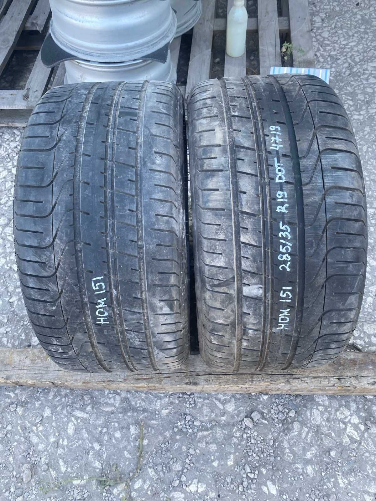 2 бр Летни Гуми Pirelli 285/35 R19 DOT 4719 ном 151