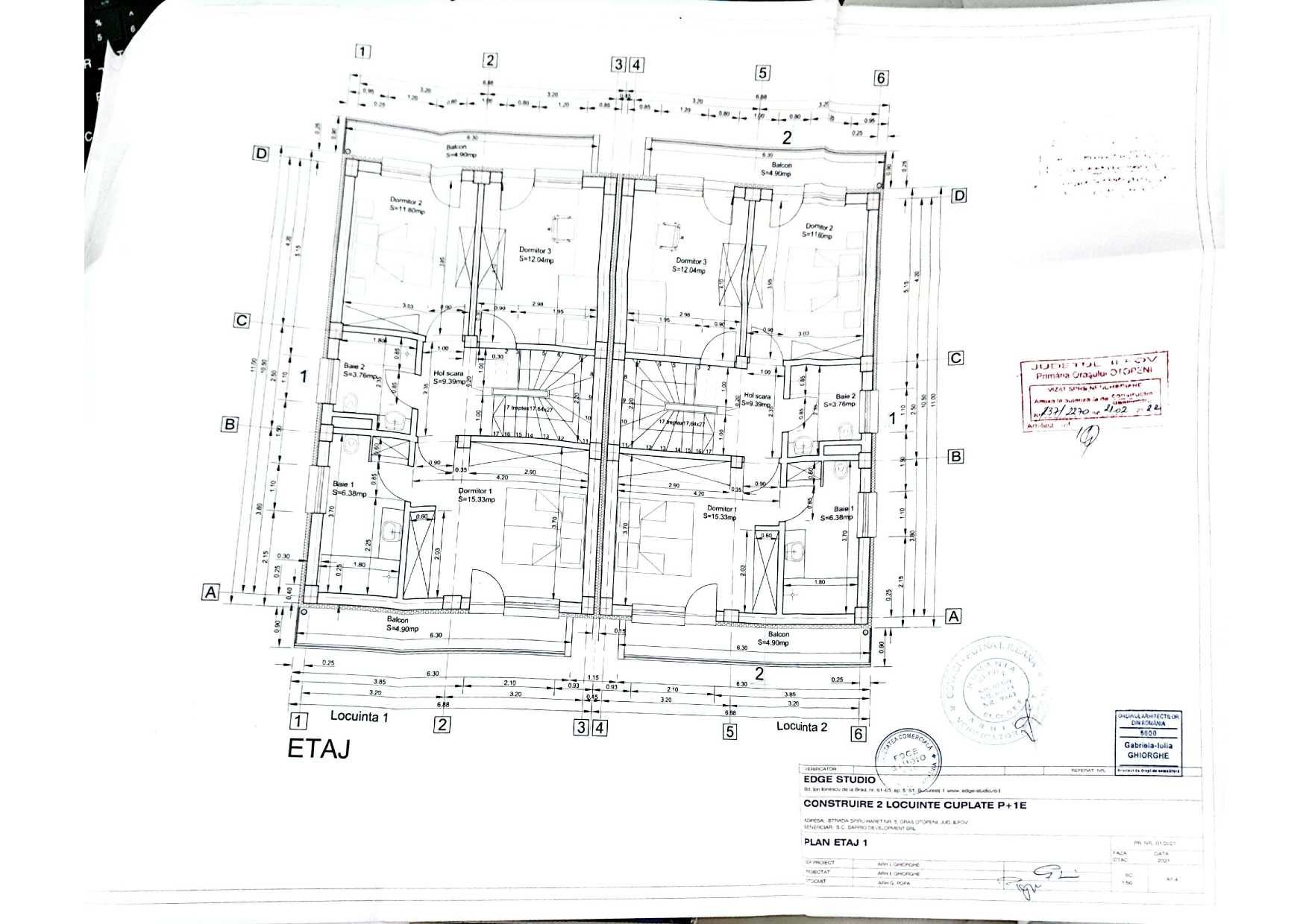 Oferta! Casa noua tip Duplex, 5 Camere, P+1E+M,in Otopeni