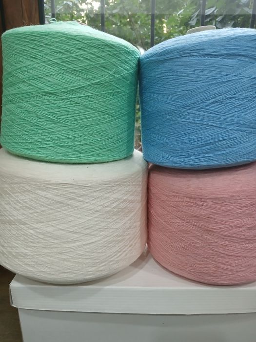 Нитки для вязания на машинке и ручной вязки