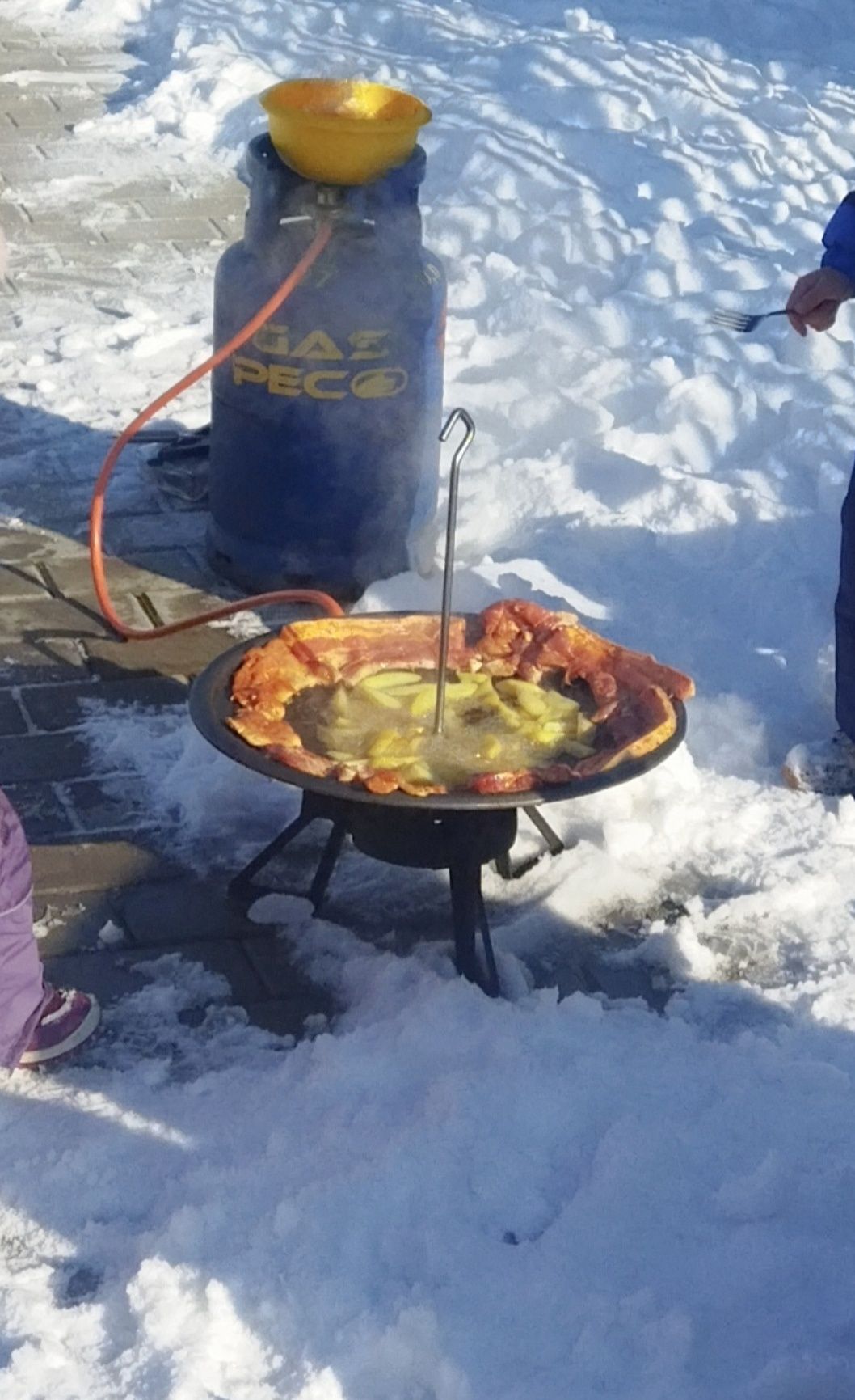 Gril disc mixt fontă Barbeque Ø 52 cm