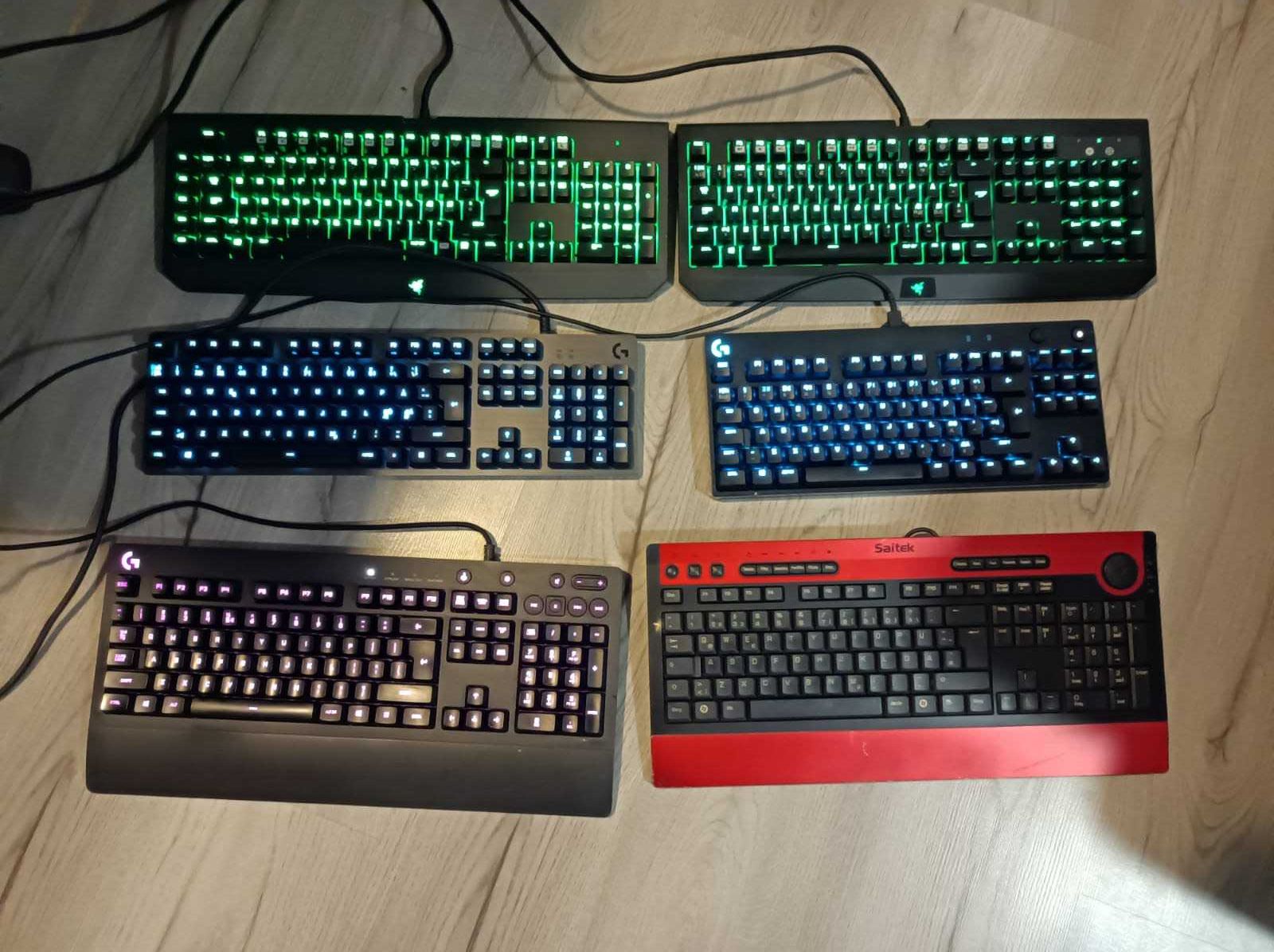 Tastatura gaming Logitech G 513 Roccat isku razer blackwindow