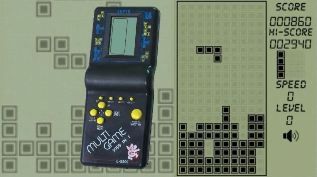 Тетрис Tetris игровой консоль приставка