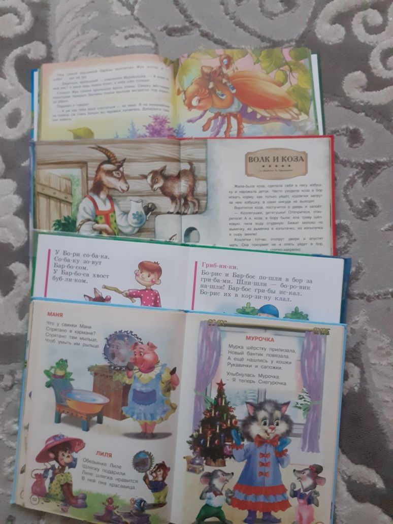 Книги сказка и букварь Жукова