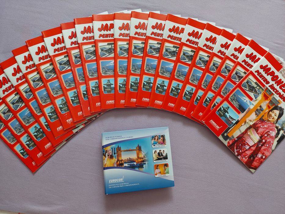 Curs de Japoneză Eurocor ediție limitată (set complet)