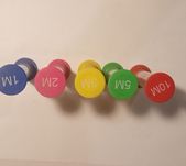Комплект пясъчни часовници 1,2,3,5 и 10 минути