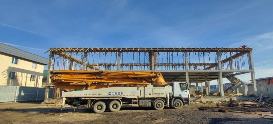 Бетонные работы монолит.