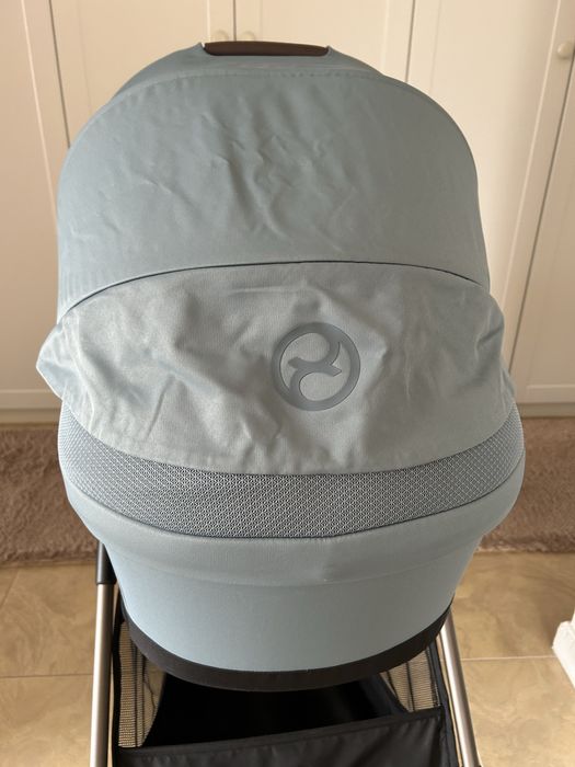 MELIO CARBON лятна количка+ кош за новородено