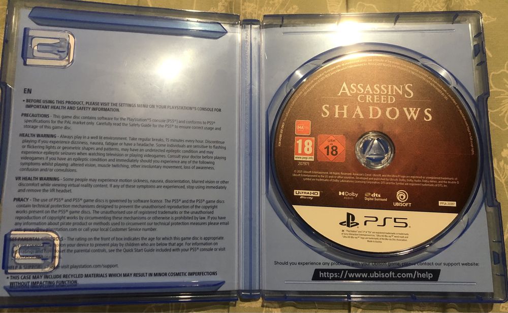 Assassin's Creed Shadows PS5