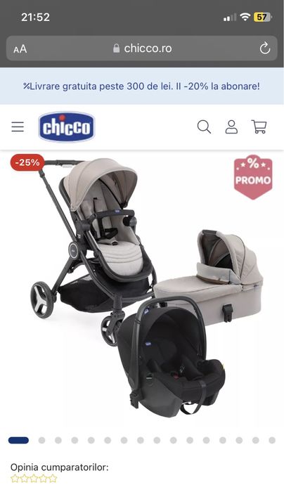 Chicco 3 in 1 Best Friend -Garantie valabila