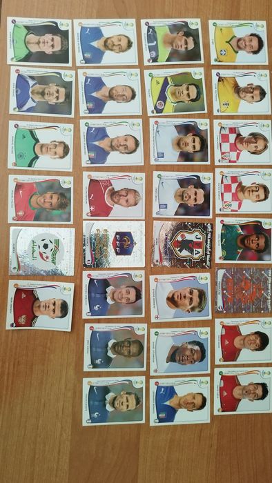 Футболни стикери Panini