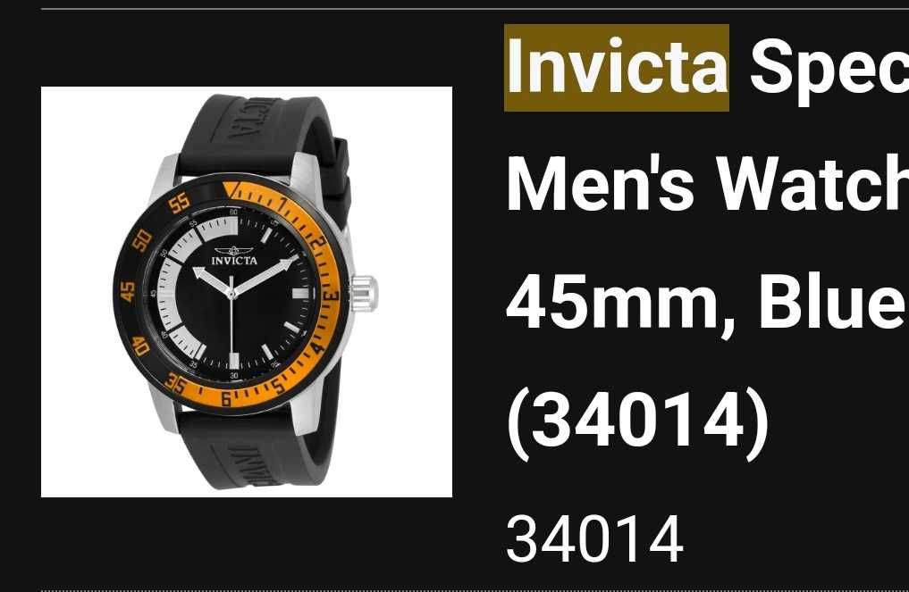 Invicta  мъжки мвханичен  часовник чисто нов.