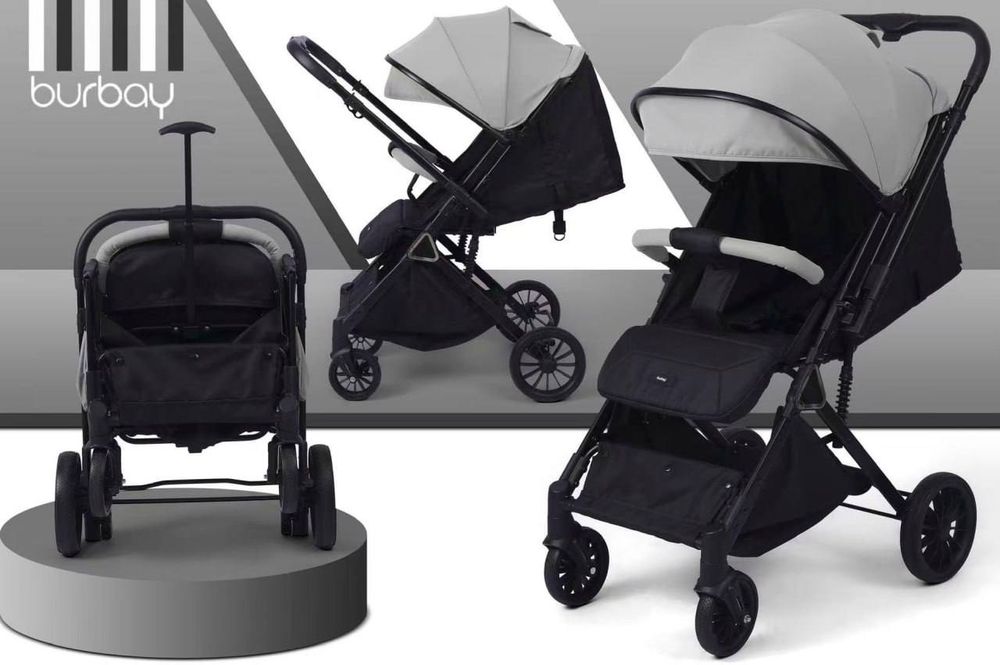 Новая прогулочная коляска  с перекидными ручками