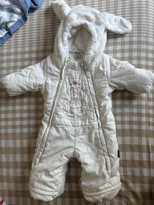 Зимняя куртка-комбинезон.