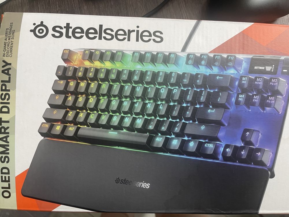 Снижение цены!! Игровая клавиатура steelseries apex 7 (новая)