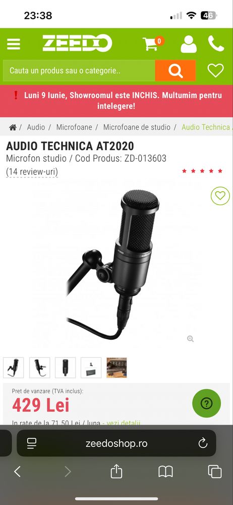 echipament pentru home studio ( mai mai multe microfoane si placi )