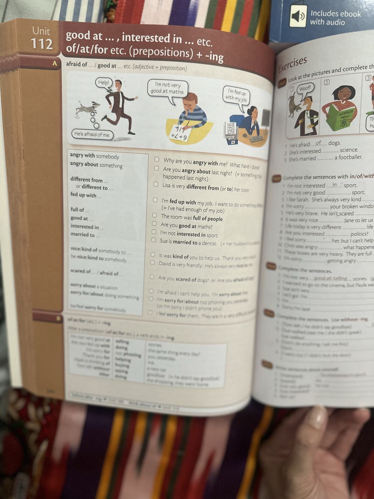Книги English Grammar in use, English vocabulary in use