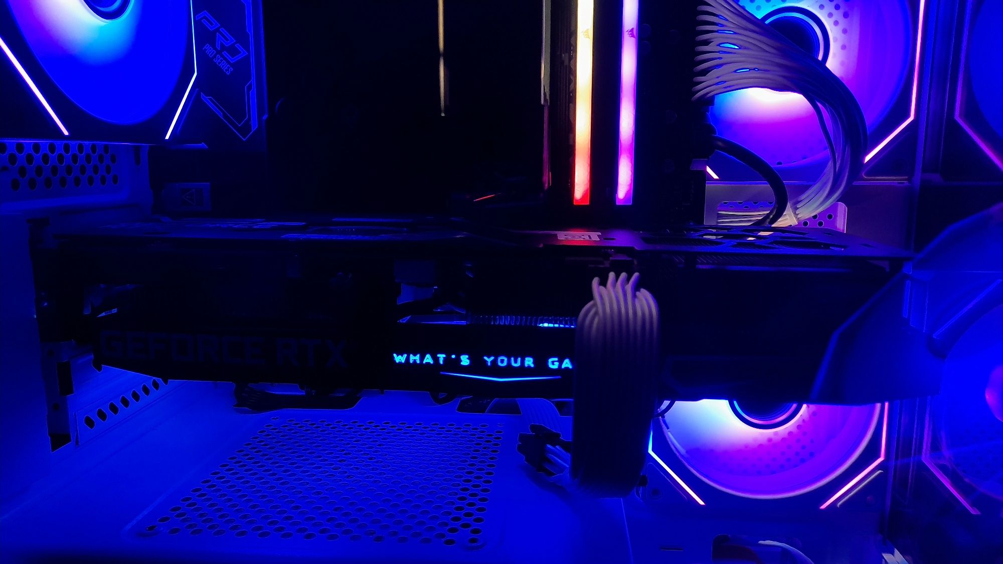 NVIDIA RTX 3070 3X fan. holati zur oĝir uyinlarda o'zini yaxshi ko'rsa