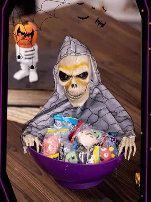 Конфетница скелет