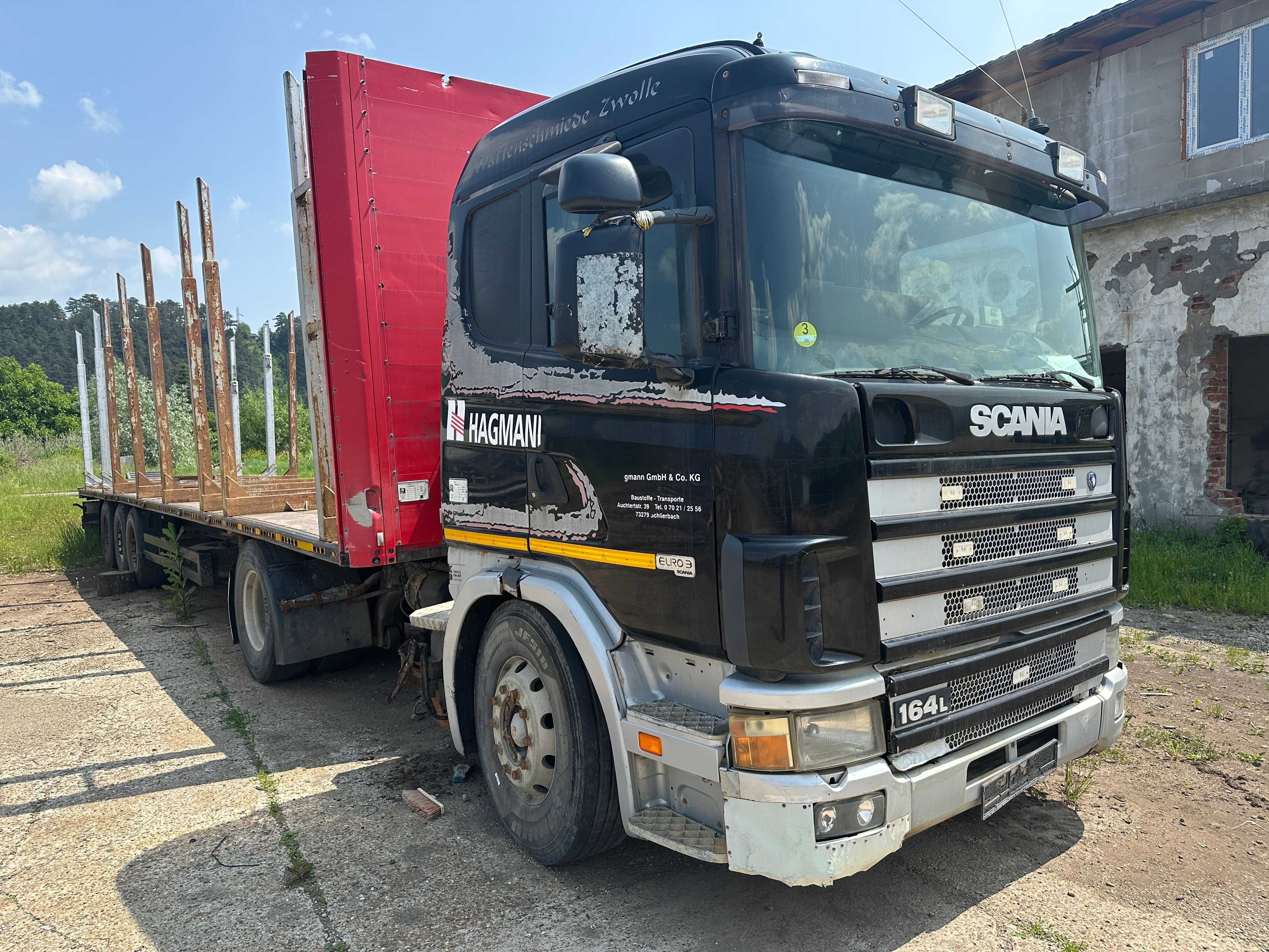 Vand Scania si vagon Kogel