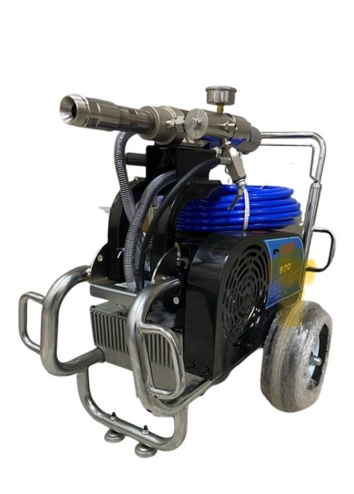 Гидропоршневой аппарат для нансения жидких смесей