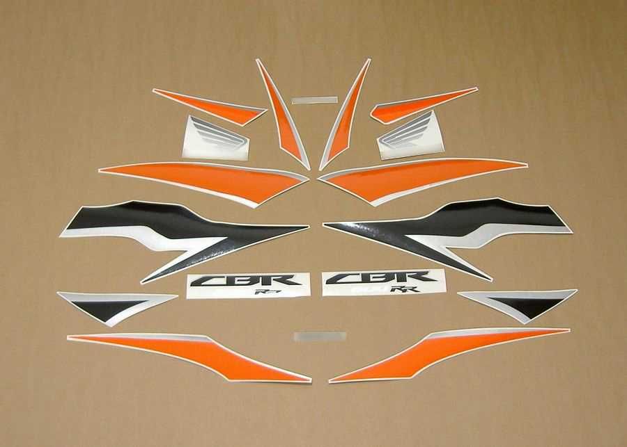 Стикери Honda CBR 600RR 2010г.-2012г. хонда цбр 600 rr рр лепенки