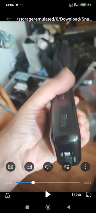 Baterie Externă 20 000 mAh, Mufe integrate USB-C și IPhone, înc.rapidă