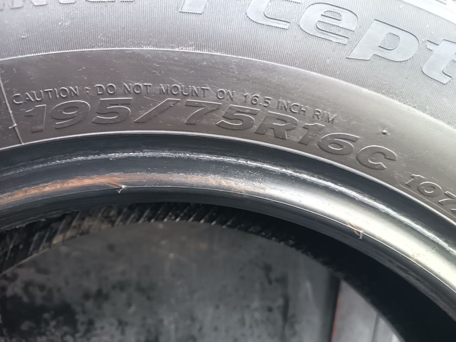 195/75/16 С Hankook Дот 3421