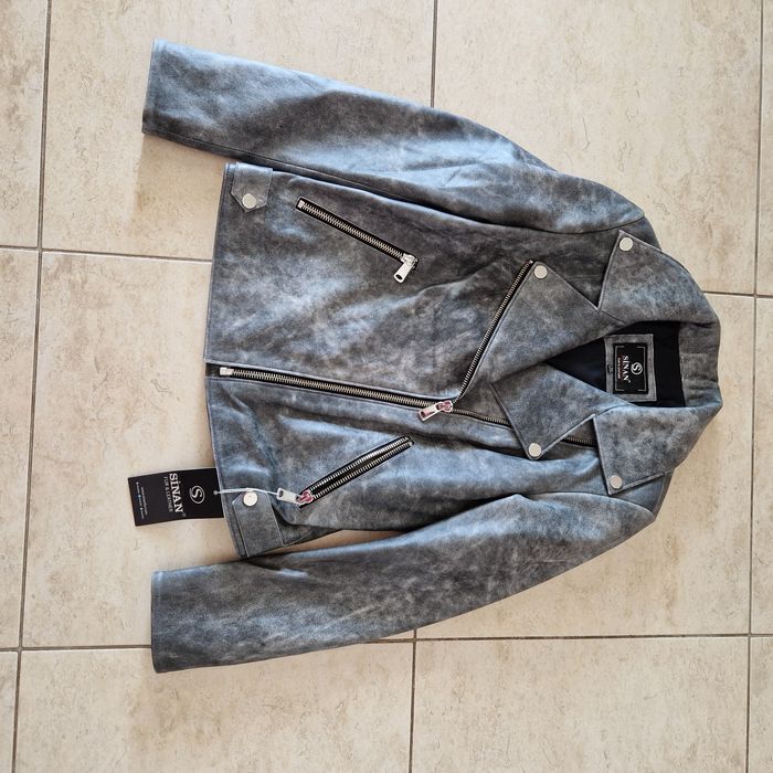 Geci de piele naturala vintage