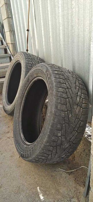 2 баллона nokian hakkapeliitta 7 suv зимние, шипованные 285/50/ R20