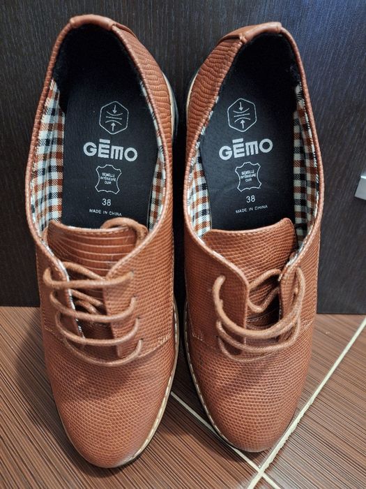 Pantofi piele naturala