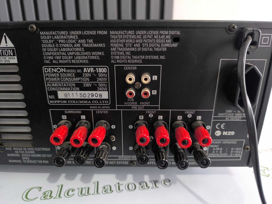 Amplificator Denon AVR-1800