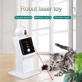 ATUBAN LITTLE DEVIL -автоматичен лазер робот за котка/куче,USB+батерии