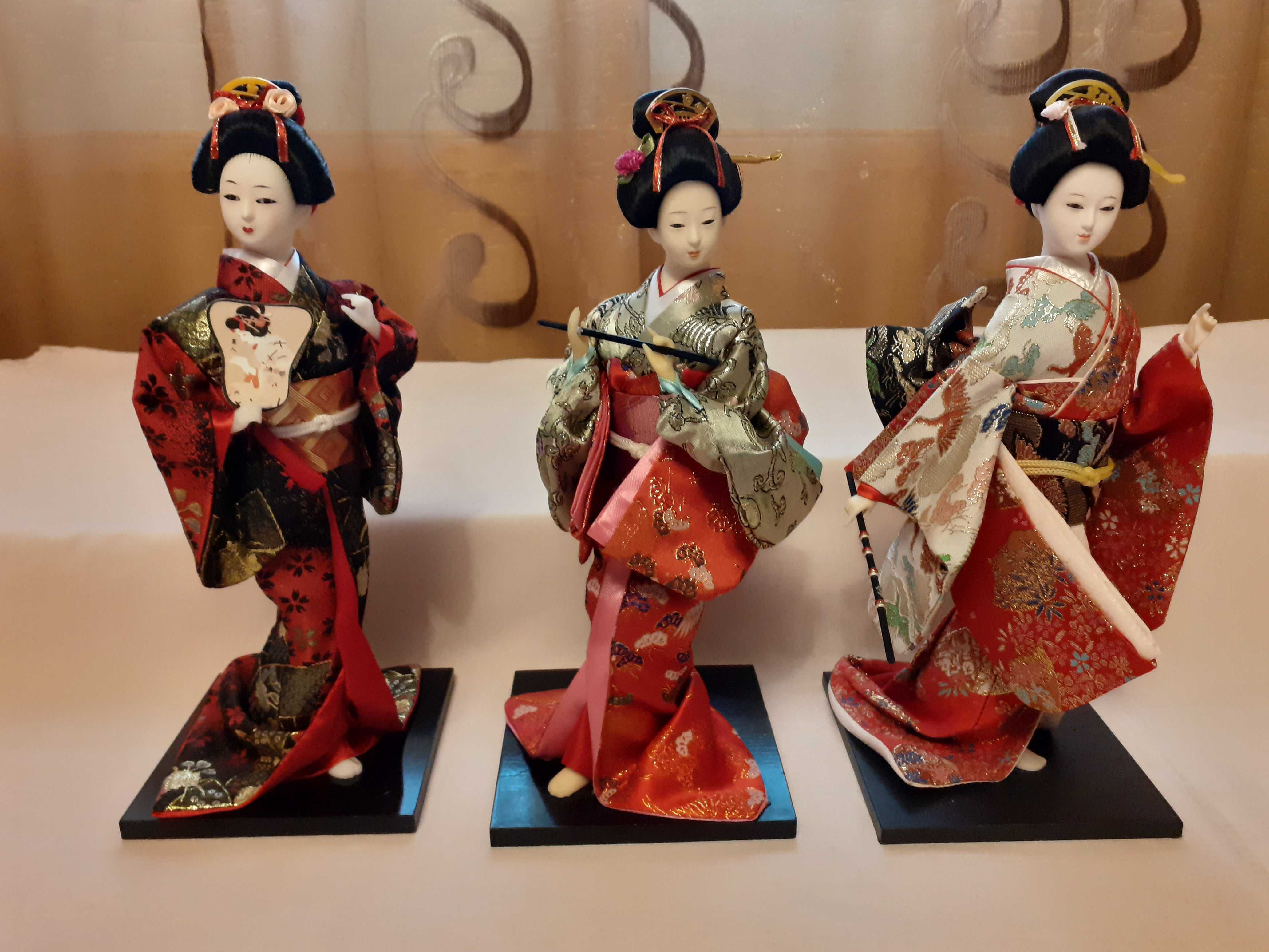 papusa asiatica papusa japoneza gheisa samurai - cadou