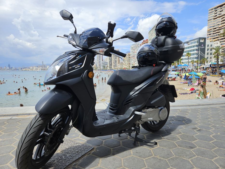Scuter 125, Sym Symphony SR doar 2600km in garanție