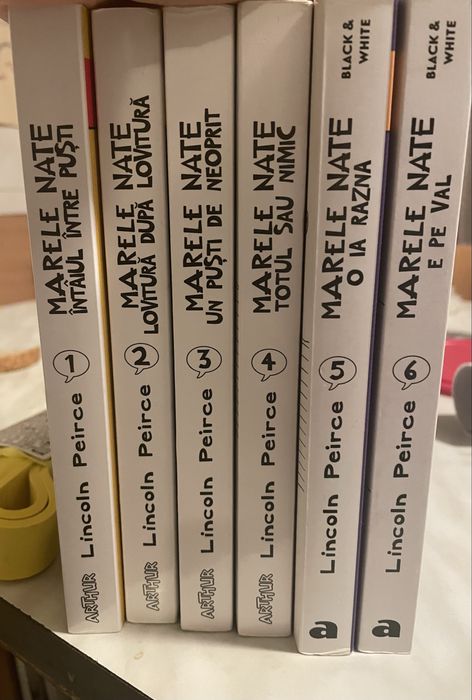 Pachet intreg Marele Nate 6 volume