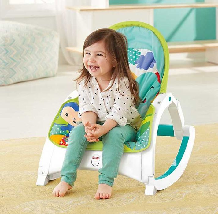Бебeшки шезлонг Fisher price