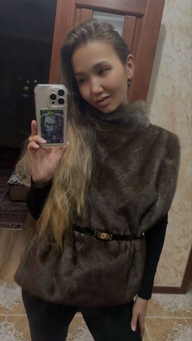 Манишка из экомеха